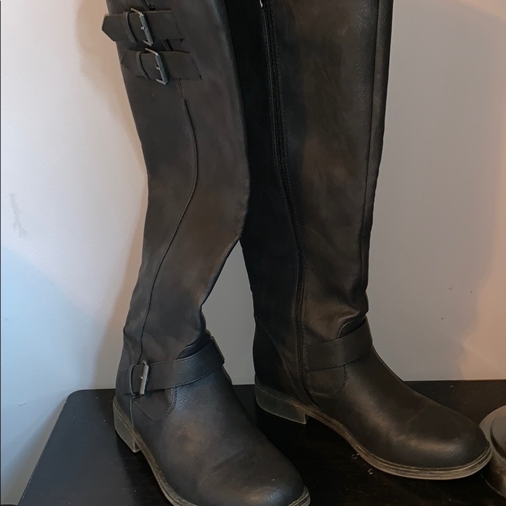 Knee high boots